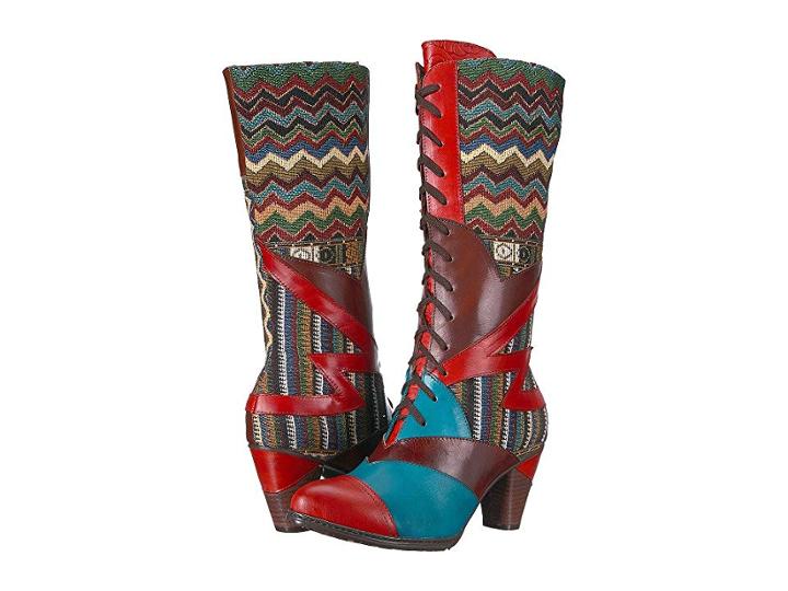 L'artiste By Spring Step Malag (orange) Women's Lace-up Boots