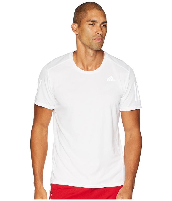 Adidas Response Short Sleeve Tee (white) Men's T Shirt
