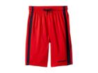 Converse Kids Chevron Vent Mesh Shorts (big Kids) (red) Boy's Shorts