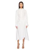 Preen By Thornton Bregazzi Petunia Shirtdress (white) Women's Dress