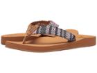 Reef Cushion Threads Tx (black/multi) Women's Sandals