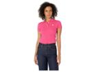 U.s. Polo Assn. Neon Logo Polo Shirt (pink Sapphire) Women's Clothing