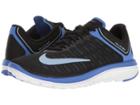 Nike Fs Lite Run 4 (black/aluminum/medium Blue/white) Women's Shoes