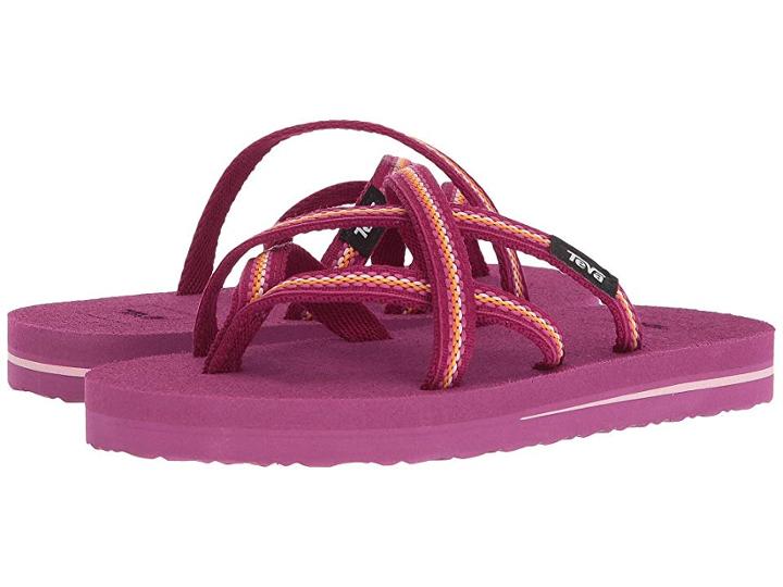 Teva Kids Olowahu (little Kid) (lindi Boysenberry) Girls Shoes
