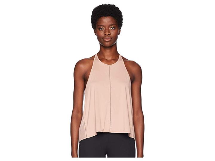 Kate Spade New York Athleisure Micro Mesh Tank Top (faded Peony) Women's Sleeveless