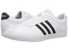 Adidas Courtset (white/black/silver) Women's Lace Up Casual Shoes