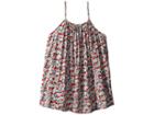 Polo Ralph Lauren Kids Floral Challis Top (big Kids) (madaket Beach Floral) Girl's Clothing