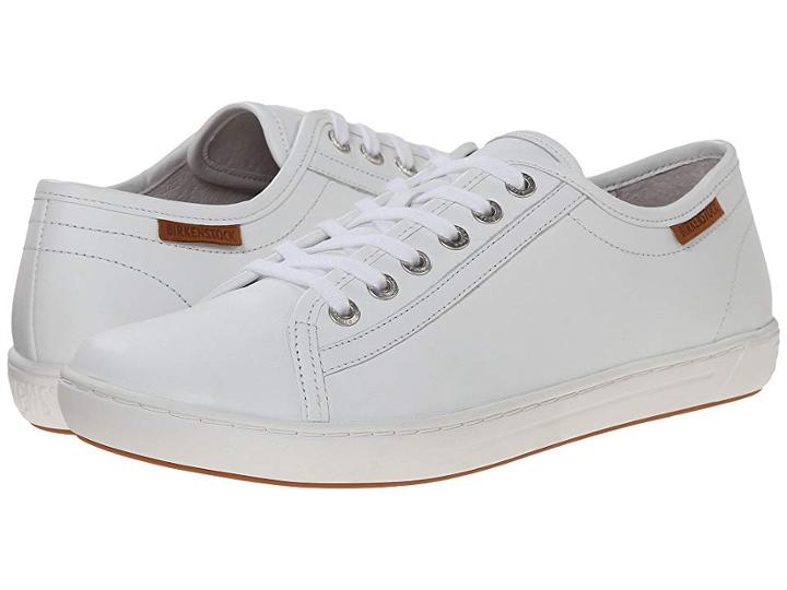 Birkenstock Arran (women's) (white Leather) Women's Lace Up Casual Shoes