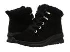 Taryn Rose Zahara Weatherproof (black Calf Suede) Women's Shoes