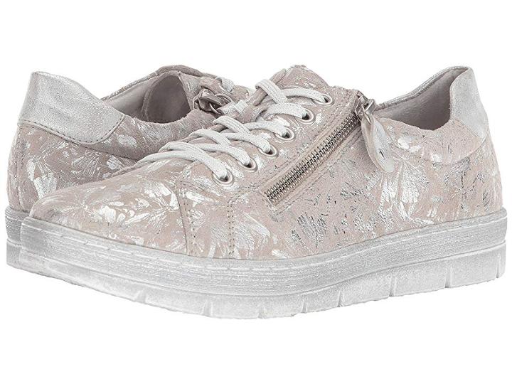 Rieker D5800 Kaja 00 (fog/silver/ice) Women's  Shoes