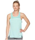 Asics Lite-show Tank Top (opal Green) Women's Sleeveless