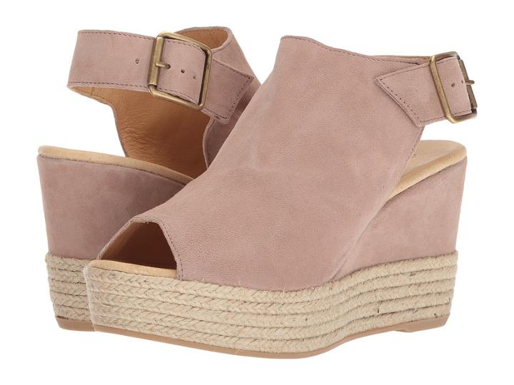 Cordani Elisse (blush Suede) Women's Wedge Shoes