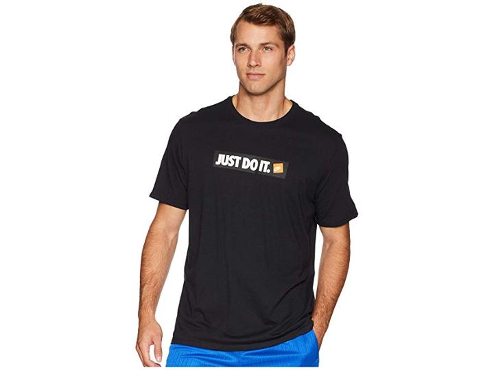 Nike Nsw Tee Hybrid 1 (black/white) Men's T Shirt