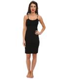 Unique Vintage Slip Dress (black) Women's Lingerie