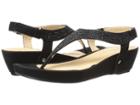 Cl By Laundry Nice Day (black Micro Suede) Women's Sandals