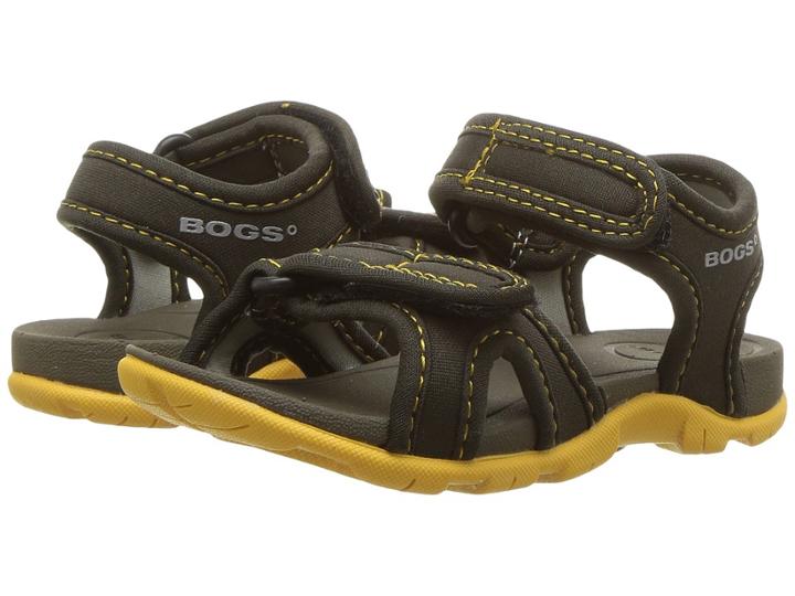 Bogs Kids Whitefish Solid (toddler) (olive Multi) Boys Shoes