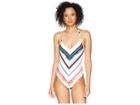 La Blanca Meridian Mitered One-piece (multicolor) Women's Swimsuits One Piece