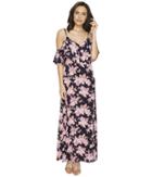Flynn Skye Dreamy Dress (black Bloss) Women's Dress