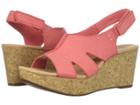 Clarks Annadel Bari (coral Nubuck) Women's Shoes