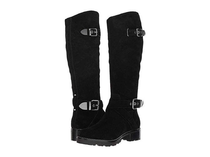 Marc Fisher Ltd Misty 2 (black Suede) Women's Shoes