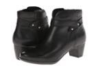 Softwalk Ivanhoe (black Tumbled Leather) Women's Zip Boots