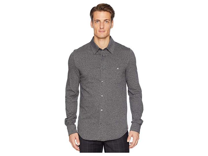 Missoni Jersey Jacquard Button Down (blue) Men's Clothing