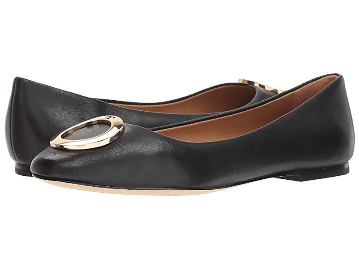 Tory Burch Caterina Ballet Flat (perfect Black) Women's Flat Shoes