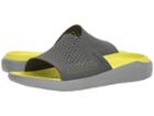 Crocs Literide Slide (slate Grey/light Grey) Shoes