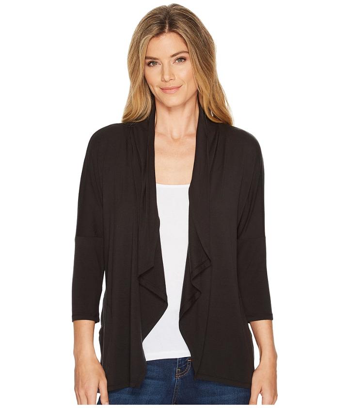 Toad&co Wisper Cardie (black) Women's Sweater