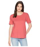 Roxy High By The Beach Surf (holly Berry) Women's T Shirt