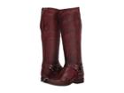 Frye Phillip Harness Tall (burnt Red Soft Vintage Leather) Women's First Walker Shoes
