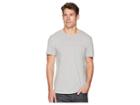 Hudson Crew Neck Pocket Tee (heather Grey) Men's T Shirt