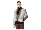 Bb Dakota Wild Thing Leopard Jacket (black) Women's Coat
