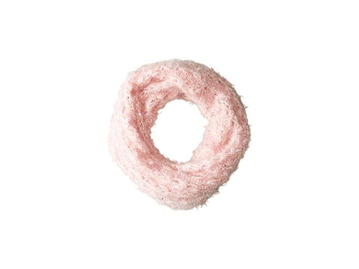 Betsey Johnson Fuzzy Wuzzy Snood (blush) Knit Hats
