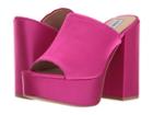 Steve Madden Cassy (fuchsia Satin) Women's Slide Shoes