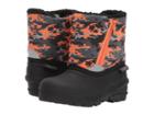Tundra Boots Kids Lucky (toddler) (black/orange) Boys Shoes