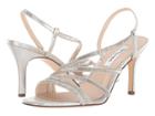 Nina Amani (platinum Metallic Fabric) Women's Shoes