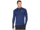 Nike Element Top 1/2 Zip 2.0 (obsidian/blue Void) Men's Clothing