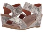 Taos Footwear Carousel 2 (stone Floral) Women's  Shoes