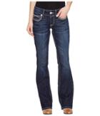Ariat R.e.a.l. Low Rise Boot Julia (elmwood) Women's Jeans