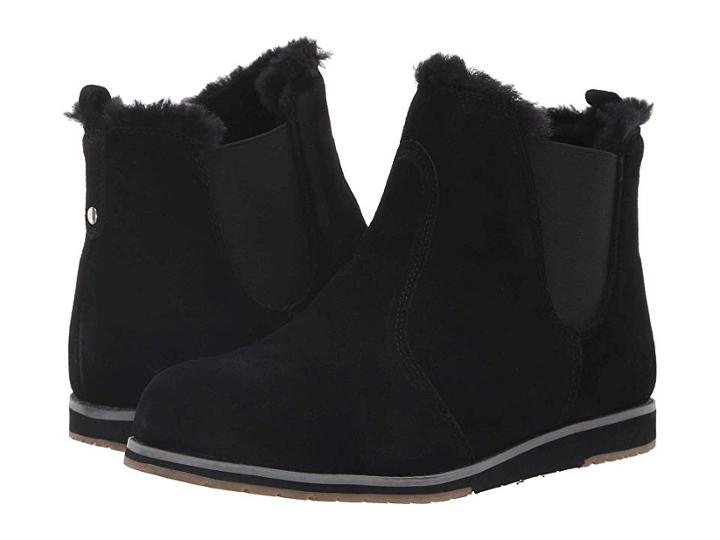 Emu Australia Kids Hartley (big Kid) (black) Girl's Shoes