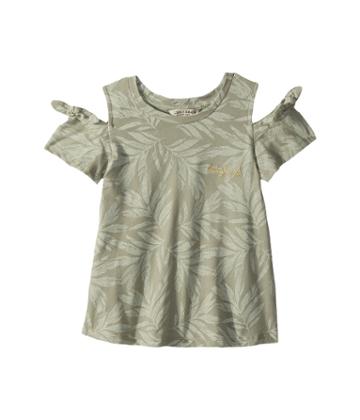 Lucky Brand Kids Hyacinth Tee (little Kids) (seagrass) Girl's T Shirt