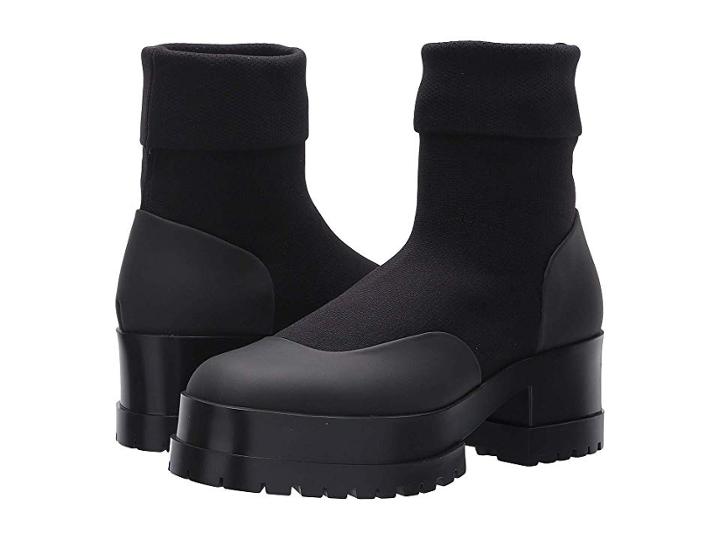 Clergerie Wanda (black Rubber) Women's Boots
