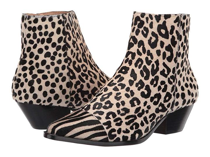 Schutz Amalya (pearl/black) Women's Dress Boots