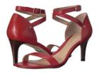 Lauren Ralph Lauren Glinda (rl2000 Red Super Soft Leather) Women's  Shoes