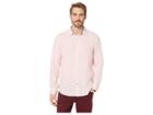 Nautica Long Sleeve Faded Linen Shirt (peach Glow) Men's Clothing