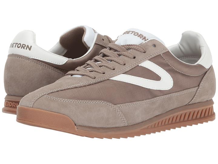 Tretorn Rawlins 7 (mushroom/mushroom/white/white) Men's Lace Up Casual Shoes