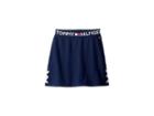 Tommy Hilfiger Kids Side Lace-up Skirt (big Kids) (flag Blue) Girl's Skirt