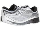 Brooks Ghost 10 (white/silver/black) Men's Running Shoes