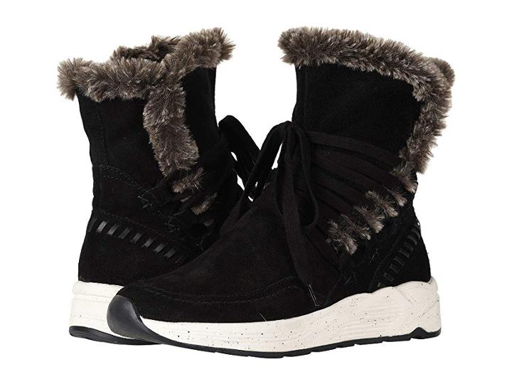 Earth Roamer (black Suede) Women's Boots